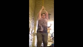 Climbing amp Bellringing at Dublins highest church Johns Lane [upl. by Ehtnax691]