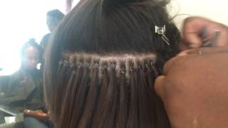 Micro Ring Hair Extensions For Thin Hair [upl. by Sudnac]