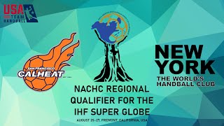 New York Team Handball vs San Francisco CalHeat  IHF Super Globe Qualifier 2021 [upl. by Mihsah]