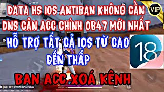 CÁCH HACK FF IOS OB46 DATA HS IOS CAO 16710  182 ANTIBAN IPA FILZA CHO IOS CAO [upl. by Yentuoc]