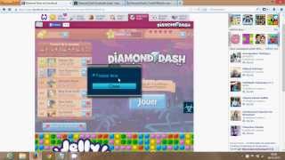 TUTO Comment tricher dans diamond dash facebook [upl. by Garrick]