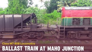 Ballast train with Class M7 locomotive At moho Junction [upl. by Myca]