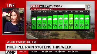 Weather Where You Are Multiple Rain Systems this Week [upl. by Vial]