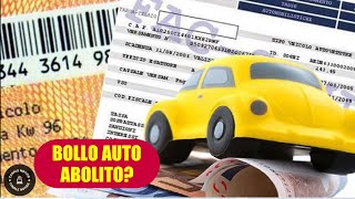 Bollo auto abolito Ecco tutte le esenzioni e le agevolazioni [upl. by Eniledam465]