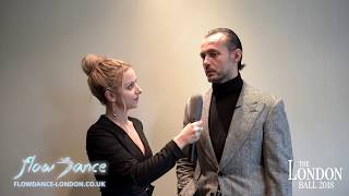 SLAVIK KRYKLYVYY  Interview  PROFESSIONAL BALLROOM DANCER  The London Ball [upl. by Novaj]