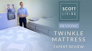 Restonic Scott Living Twinkle Hybrid Mattress Expert Review [upl. by Nylaf]