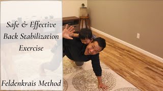 Stabilization Exercises for Back Pain at Home with Feldenkrais Method [upl. by Chill530]