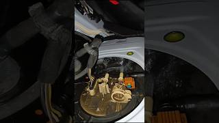 Fuel pump pressure testing automobile trendingshorts shorts [upl. by Xirdnek]