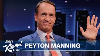 Peyton Manning on ManningCast with Eli Receiver on Netflix amp Old Clip Singing with Kenny Chesney [upl. by Brause727]