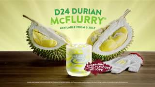 McDonalds D24 Durian McFlurry® [upl. by Karlotte]