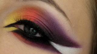 Rainbow Arabic Makeup [upl. by Nosae]