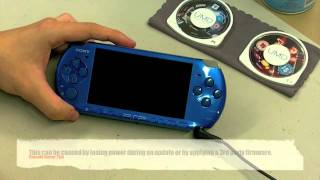 Sony PSP 3000 Bricked or Firmware [upl. by Meenen]