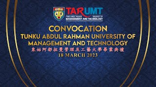 LIVE TAR UMT Convocation – 18 March 2023 Session 1 [upl. by Novonod]