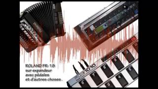 Greensleves Tourdion Roland FR18 sur Yamaha MOTIF RACK XS [upl. by Fanchan]