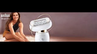 Braun Silk épil 9 Flex 9 002 Epilator with Flexible Head for Easier Hair Removal Effortless world [upl. by Chisholm]