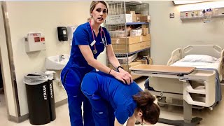 Unintentional ASMR Physical Assessment Head To Toe Medical Exam  Nursing Student Danielle [upl. by Anirbak]