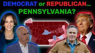 How Will Pennsylvania Vote in 2024 Presidential amp Senate Race Deep Dive [upl. by Sillert]