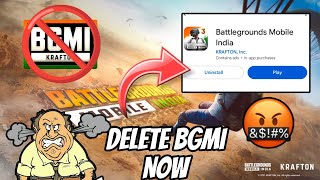 Delete BGMI Right Now And Stay Safe😡 bgmi LEgendsZOne247 [upl. by Matti]