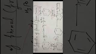 Preparation of phenol from cumene class 12 [upl. by Brigida]