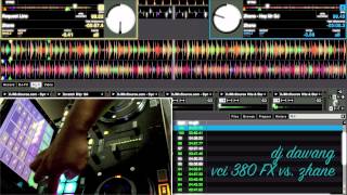 dj dawang VESTAX VCI380 PAD FX serato itch 221 ZHANE mix [upl. by Ayad]