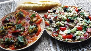 2 Recettes fraîches pour un repas leger et économique [upl. by Euqinorev]