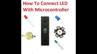 Microcontroller 8051 Project 01 How to Connect a LED [upl. by Heyra]