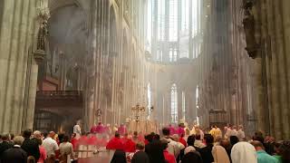 Großer Gott wir loben Dich  Holy God we praise Thy name Te Deum  Kölner Dom 2018 [upl. by Magill]