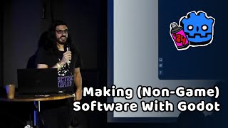 Making NonGame Software With Godot – Benjamin Oesterle – GodotCon 2024 [upl. by Feigin133]