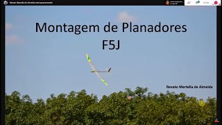 Montagem de Planadores F5J  Parte 4  Live Renato Martela  PlanaBH  Elasticos de Helice [upl. by Rednasyl]