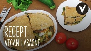 Vegan lasagne  Recept  VETJEBOL [upl. by Rebmetpes]