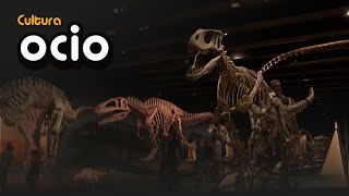 El CaixaForum Madrid muestra una réplica del esqueleto del mayor dinosaurio conocido [upl. by Attenyw]