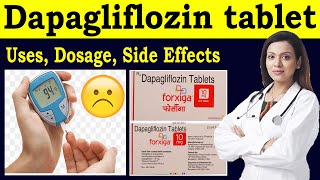 Dapagliflozin tablets 10 mg  Dapagliflozin tablets 5 mg  forxiga 10 mg in hindi Uses Side Effect [upl. by Sternlight]