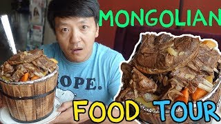 TRADITIONAL Mongolian Food Guide in Ulaanbaatar Mongolia [upl. by Gracye]