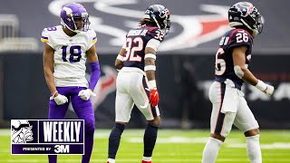 Week 3 vs Houston Texans Preview amp Key Moments from Big Home Opener Win vs 49ers  Vikings Weekly [upl. by Harts]