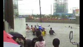 Sucat Flooded  Typhoon OndoyKetsana floods the Philippines [upl. by Pelagias]