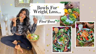 My Favorite Bowls For Weight Loss  Plant Based  Starch Solution [upl. by Marcos582]