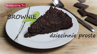 Dziecinnie proste brownie gościnnie Kacper  SkutecznieTv HD [upl. by Nereus]