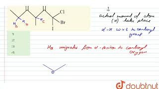 How many tautomers ketones can you draw for the following diketone  12  NTA JEE MOCK TEST [upl. by Noellyn115]