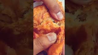 😋Monginis Chicken Patties😋 streetfood indianstreetfood monginis chickenpatties crispy chicken [upl. by Kitchen]