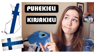 Finnish Kirjakieli vs Puhekieli  Formal vs Informal  KatChats [upl. by Eberhard791]