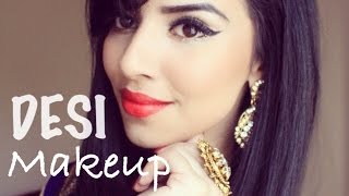 TUTORIAL  Desi Make Up Look [upl. by Clementas]