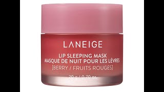 LANEIGE Lip Sleeping Mask Review  Say Goodbye to Dry Lips 💋 [upl. by Ferri899]