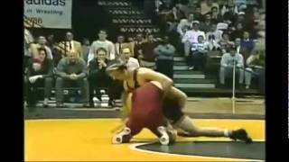 Best college wrestling match of all time Cary Kolat vs Mark Ironside [upl. by Inaffit575]