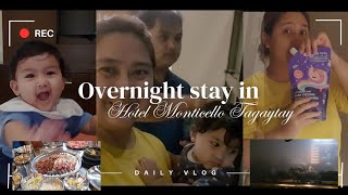 Overnight sa hotel Monticello Tagaytay [upl. by Rausch]