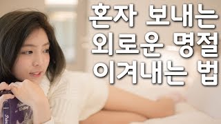 나 홀로 설날나 홀로족의 외로운 명절 스트레스 대처법명절 설날 유형 공감 동영상 with 귀여운 동물 [upl. by Kohn]