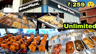 Unlimited Pizza in Octant Pizza in Vadodara  Celebrating Birthday [upl. by Nadya]