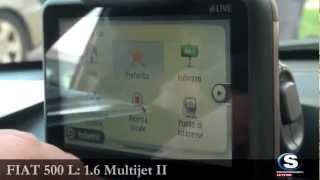 Fiat 500 L 16 Multijet II  test drive Cannes [upl. by Inol]