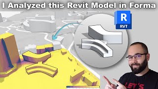 I Analyzed this Revit Model in Forma Revit  Forma Tutorial [upl. by Ailad]