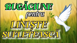 Cea mai puternica rugaciune pentru LINISTE sufleteasca [upl. by Nabi]