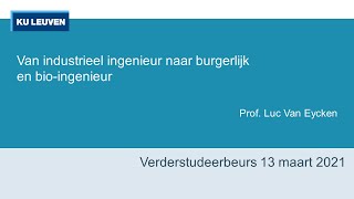 Van industrieel ingenieur naar burgerlijk en bioingenieur [upl. by Ynnol]